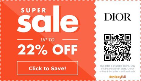 dior code november 2023|Dior discount codes.